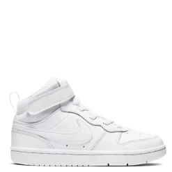 Boy's Nike, Court Borough Mid 2 Sneaker - Little Kid