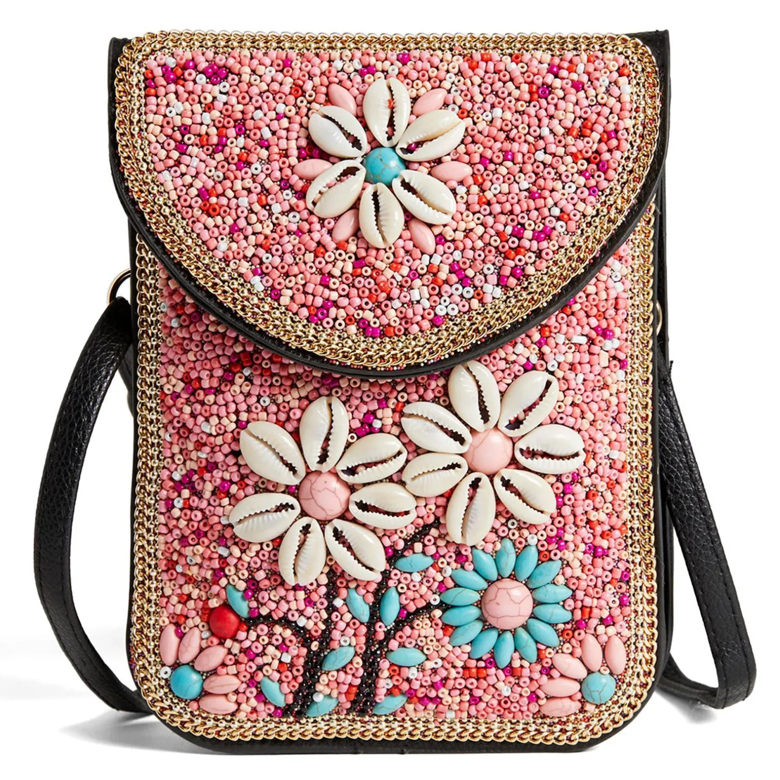 Coco & Carmen, Artisan Beaded Crossbody