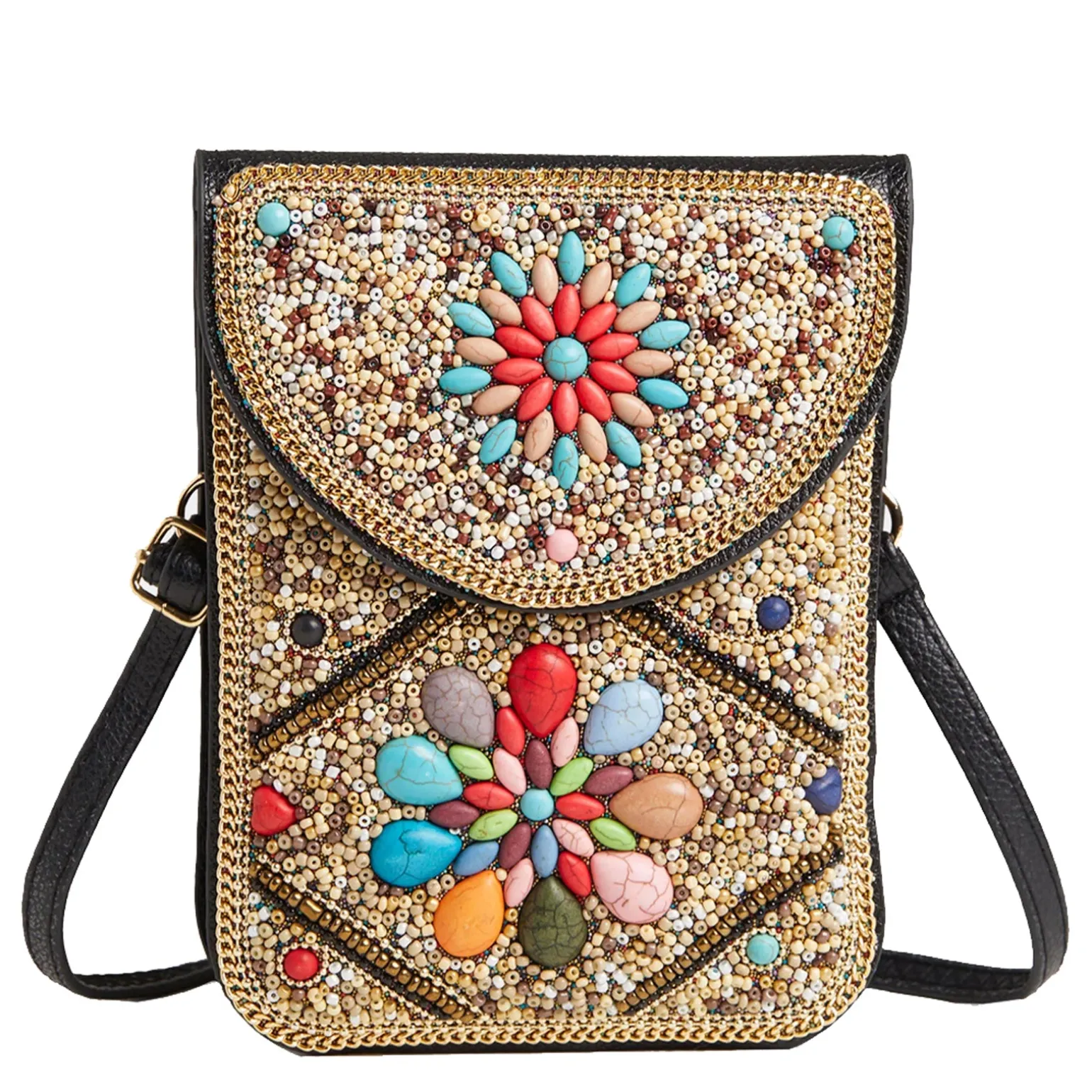 Coco & Carmen, Artisan Beaded Crossbody