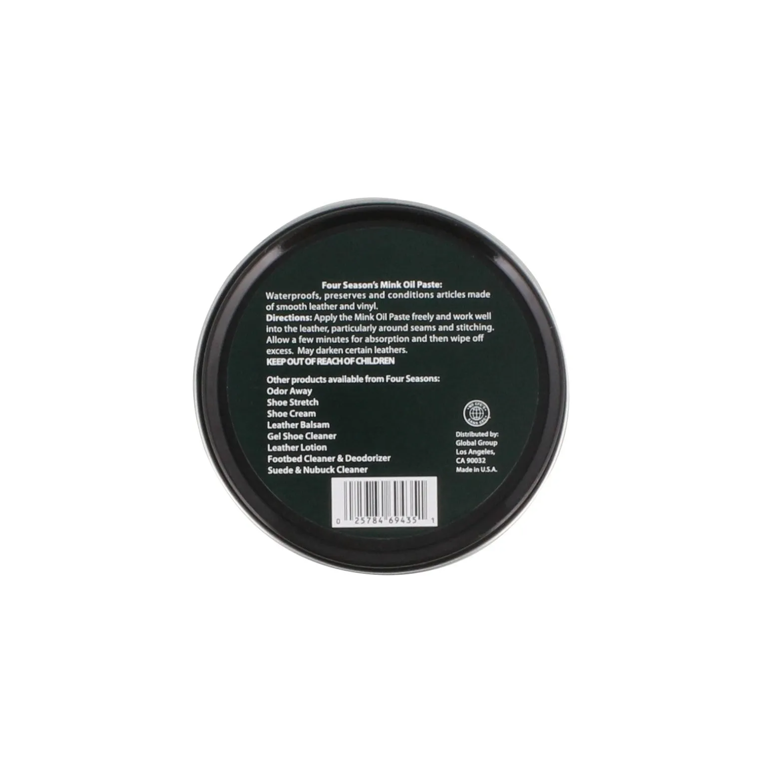 Four Seasons, Mink Oil Paste