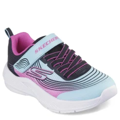 Girl's Skechers, Microspec Advance Sneaker - Little Kid & Big Kid