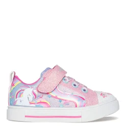 Girl's Skechers, Twinkle Toes: Twinkle Sparks - Whimsical Shimmer Sneaker - Toddler
