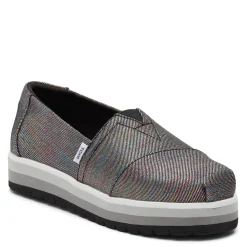 Girl's Toms, Alpargata Platform Slip-On - Little Kid & Big Kid