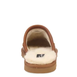 Men's Clarks, Leather Scuff Slipper