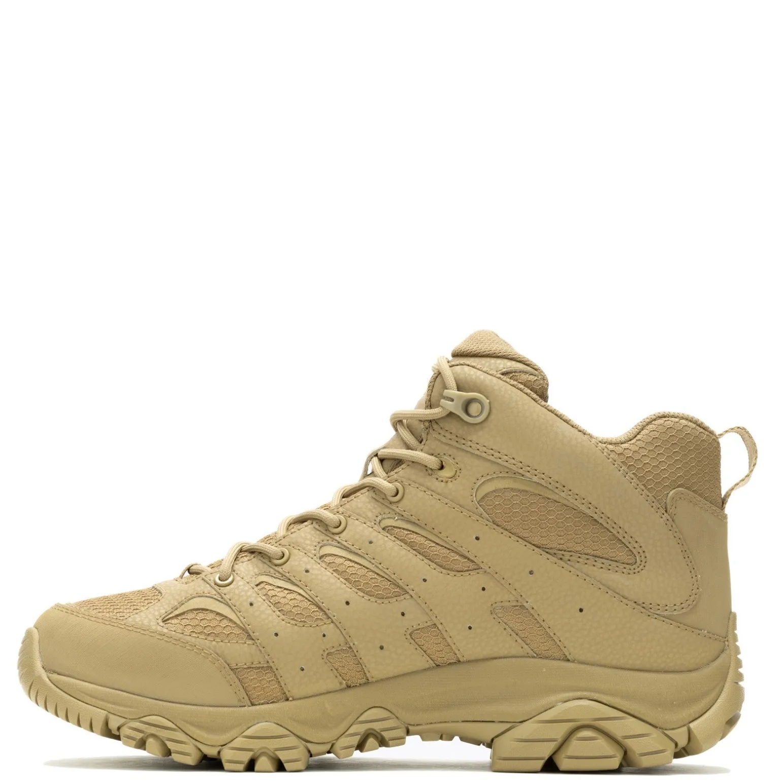 Men's Merrell, Moab 3 Mid WP Tactical Work Boot - Wide Width