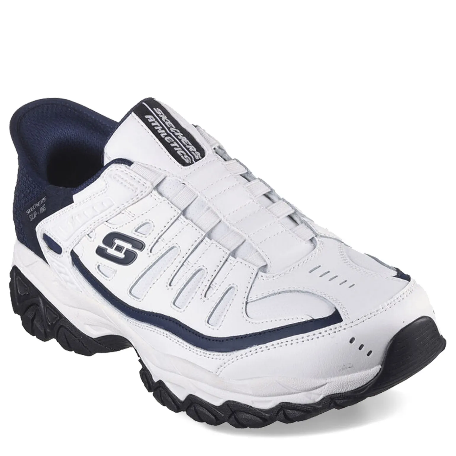 Men's Skechers Slip-ins: After Burn - Grill Captain Sneaker - Extra Wide Width