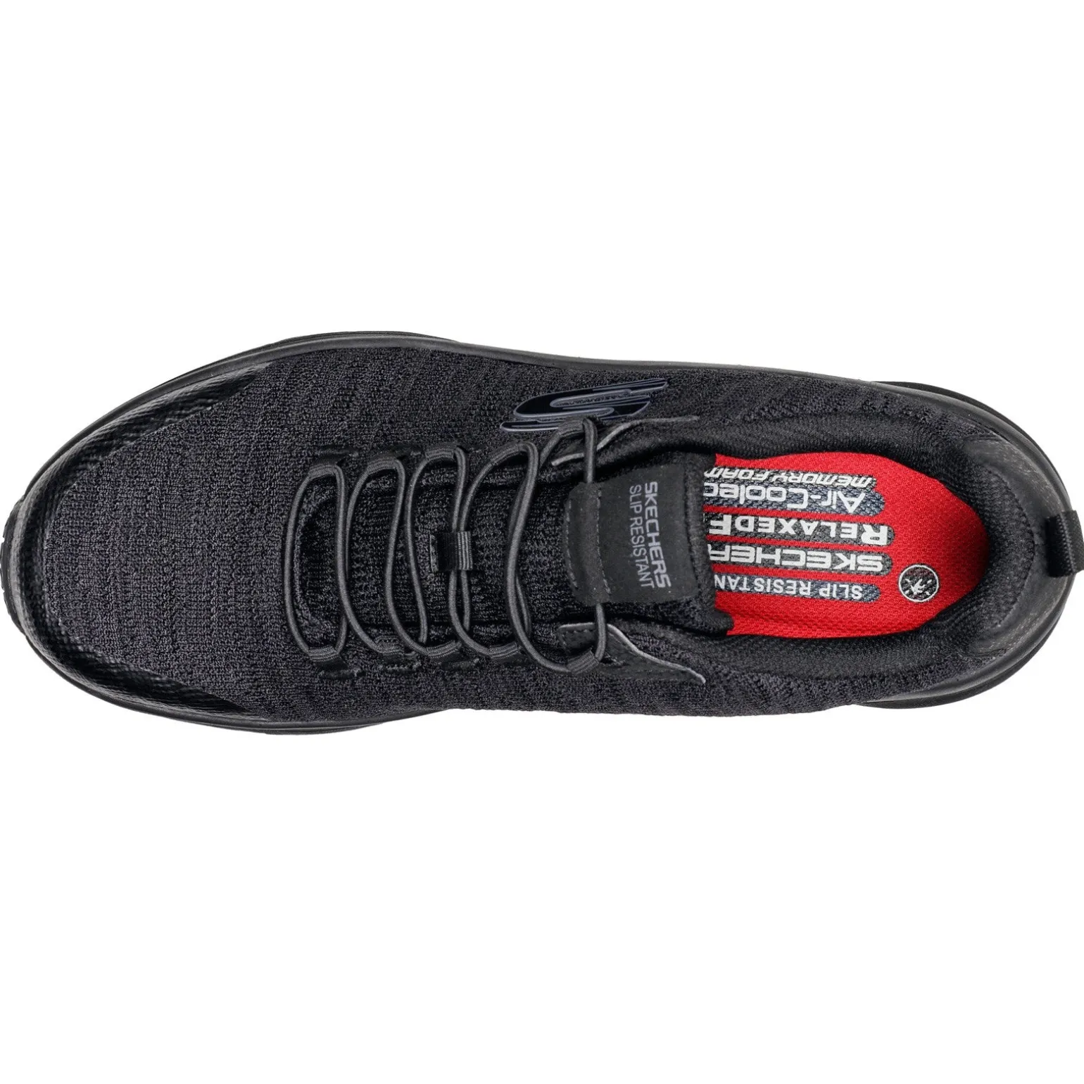 Men's Skechers Work, D'Lux Walker SR - Luxir Work Shoe - Wide Width