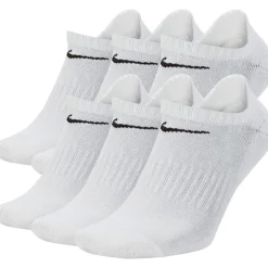 Unisex, Nike, Everyday Cushioned Training No-Show Socks - 6 Pair
