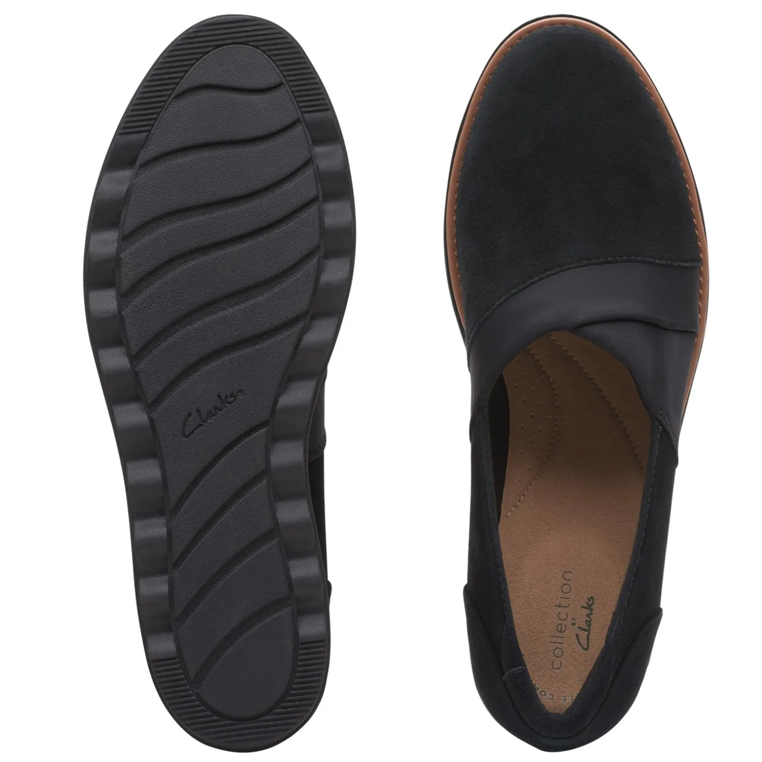 Women's Clarks, Sharon Pump Wedge