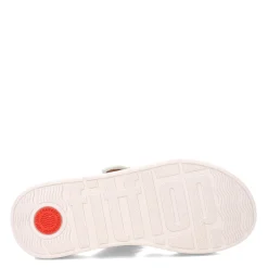 Women's FitFlop, F-Mode Canvas Flatform Thong Sandal
