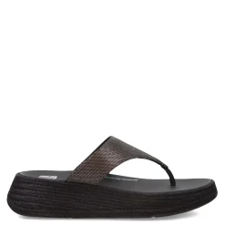 Women's FitFlop, F-Mode Espadrille Glitz Thong Sandal