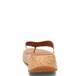 Women's FitFlop, F-Mode Flatform Toe Post Sandal