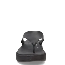 Women's FitFlop, F-Mode Flatform Toe-Post Sandal