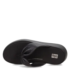 Women's FitFlop, F-Mode Leather-Twist Toe-Post Sandal