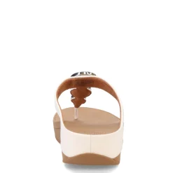 Women's FitFlop, Halo Beaded Circle Toe-Post Sandal