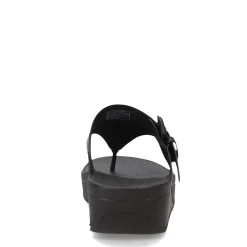 Women's FitFlop, Lulu Covered Buckle Thong Sandal