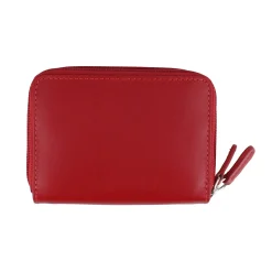 Women's ILI, Double Zip Credit Card Holder