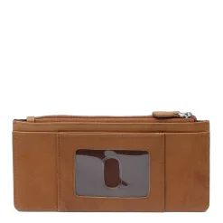 Women's ILI, Leather Credit Card Wallet