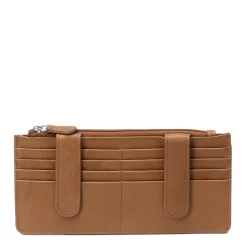 Women's ILI, Leather Credit Card Wallet