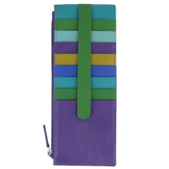 Women's ILI, Leather Credit Card Wallet