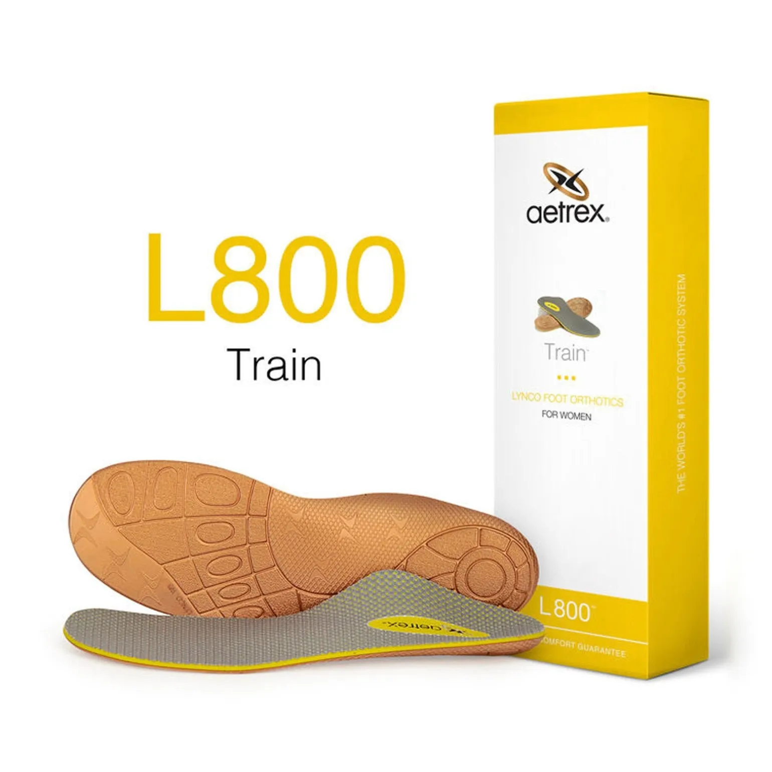 Women's Lynco by Aetrex, Premium Memory Foam Orthotics