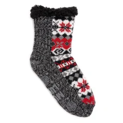 Women's Muk Luks, Pieced Cabin Socks
