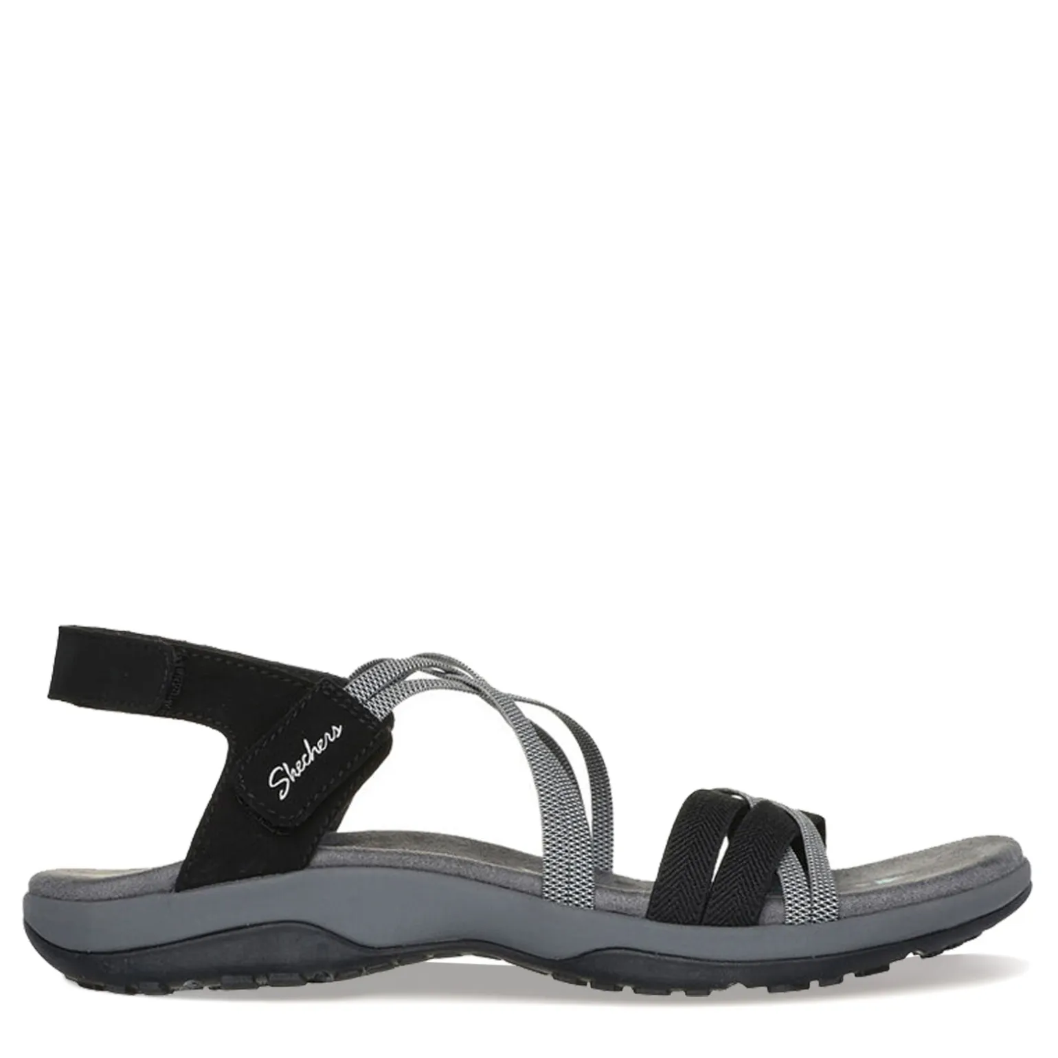 Women's Skechers, Reggae Slim - Takes Two Sandal - Wide Width
