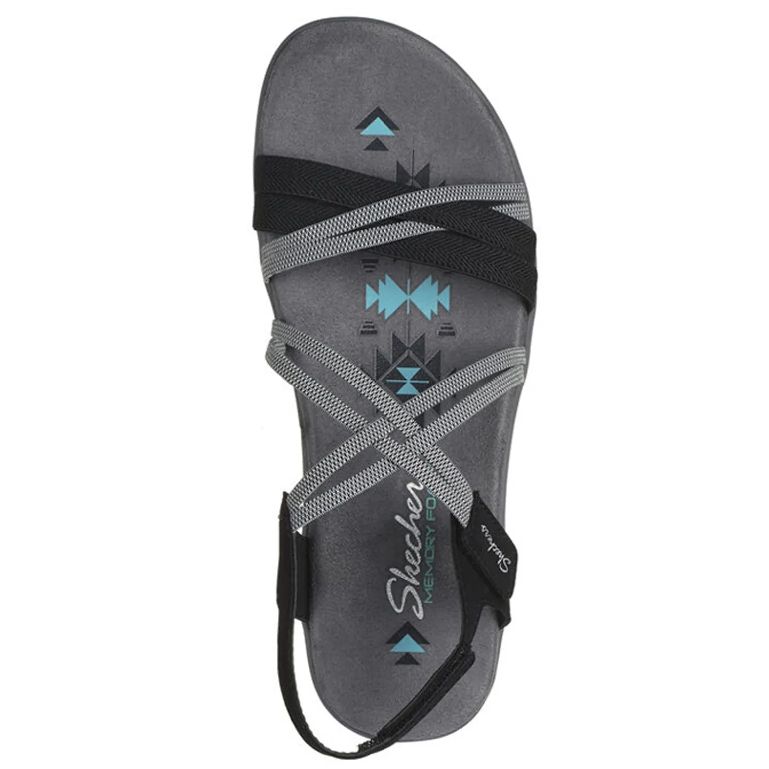 Women's Skechers, Reggae Slim - Takes Two Sandal - Wide Width