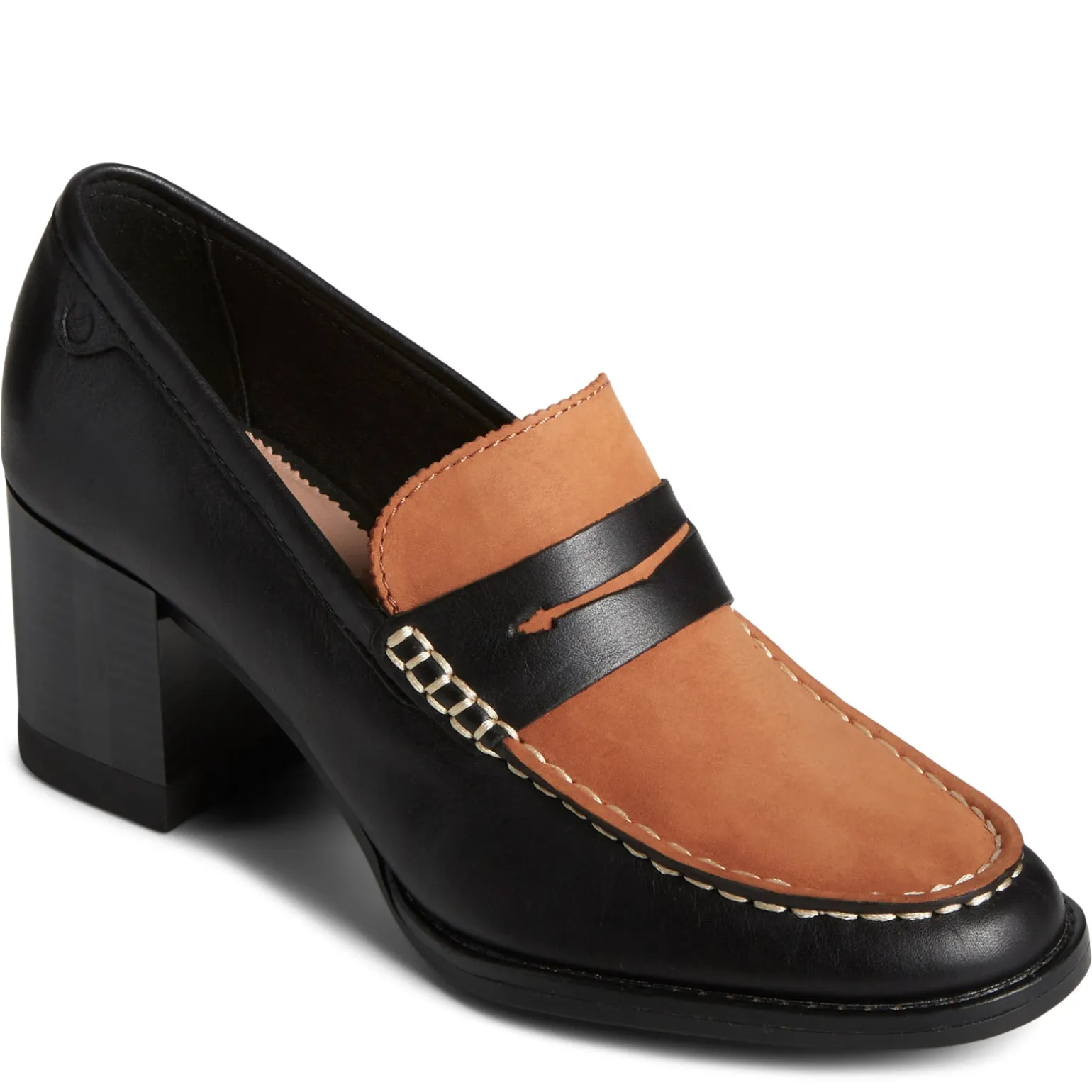 Women's Sperry, Seaport Two-Tone Penny Pump
