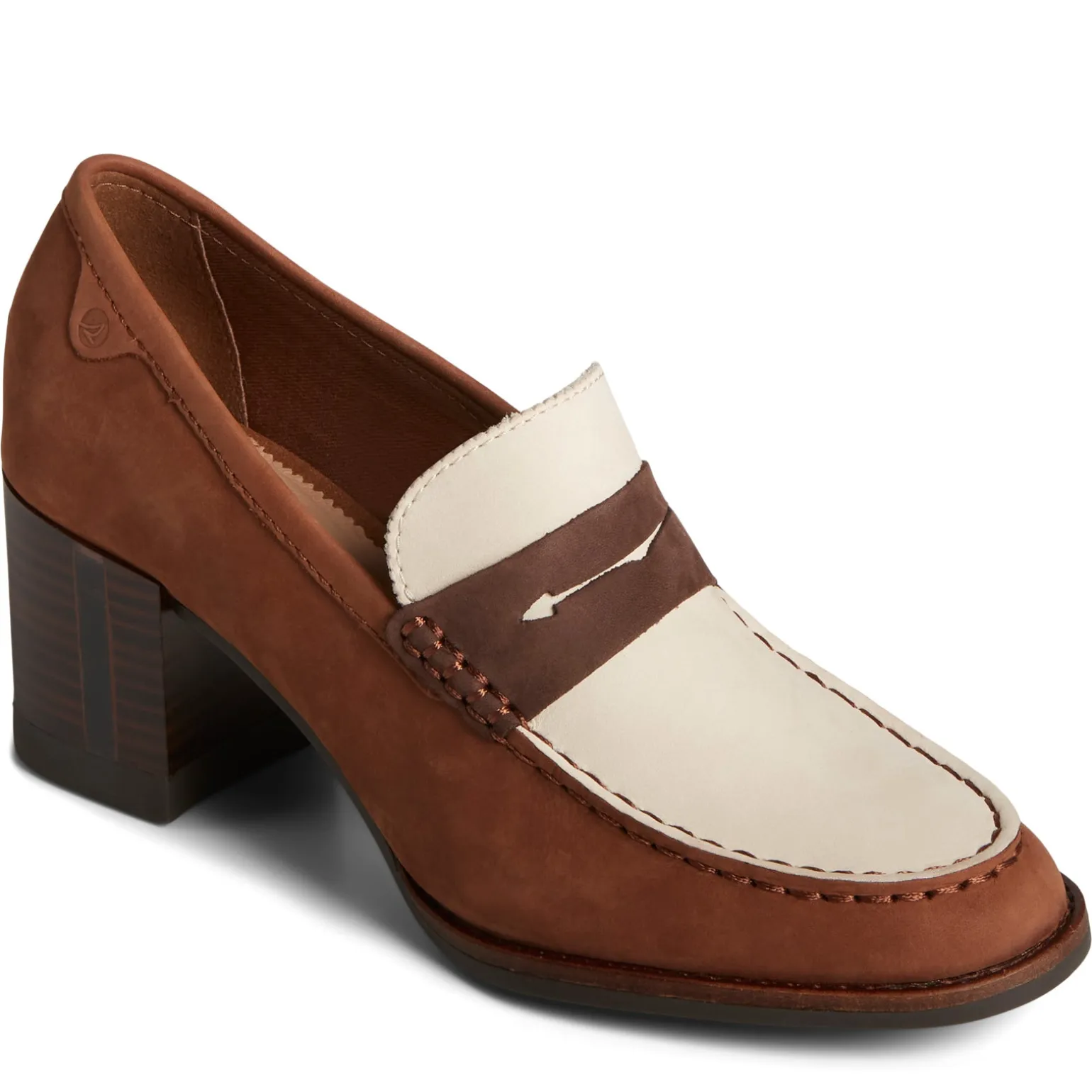 Women's Sperry, Seaport Two-Tone Penny Pump