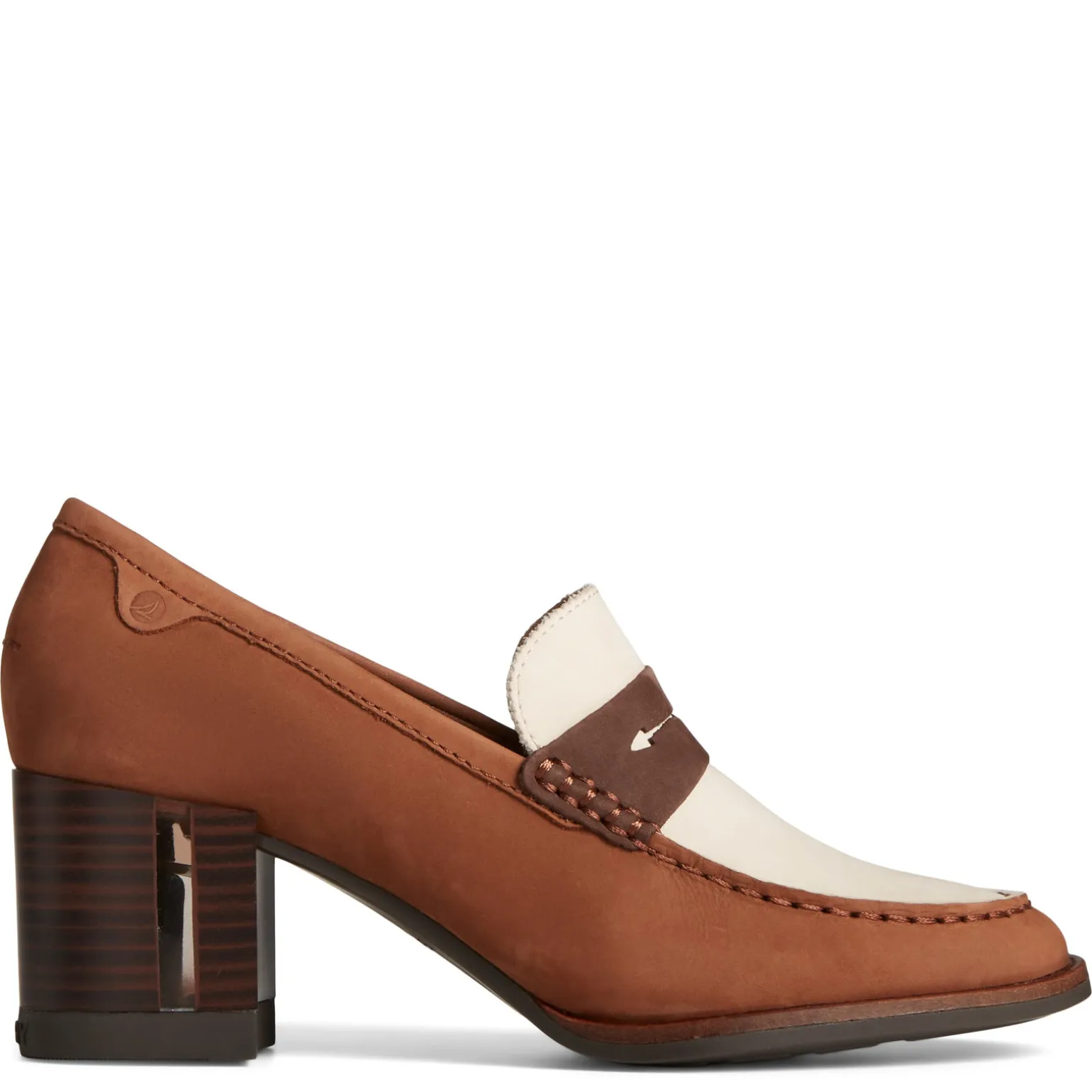 Women's Sperry, Seaport Two-Tone Penny Pump