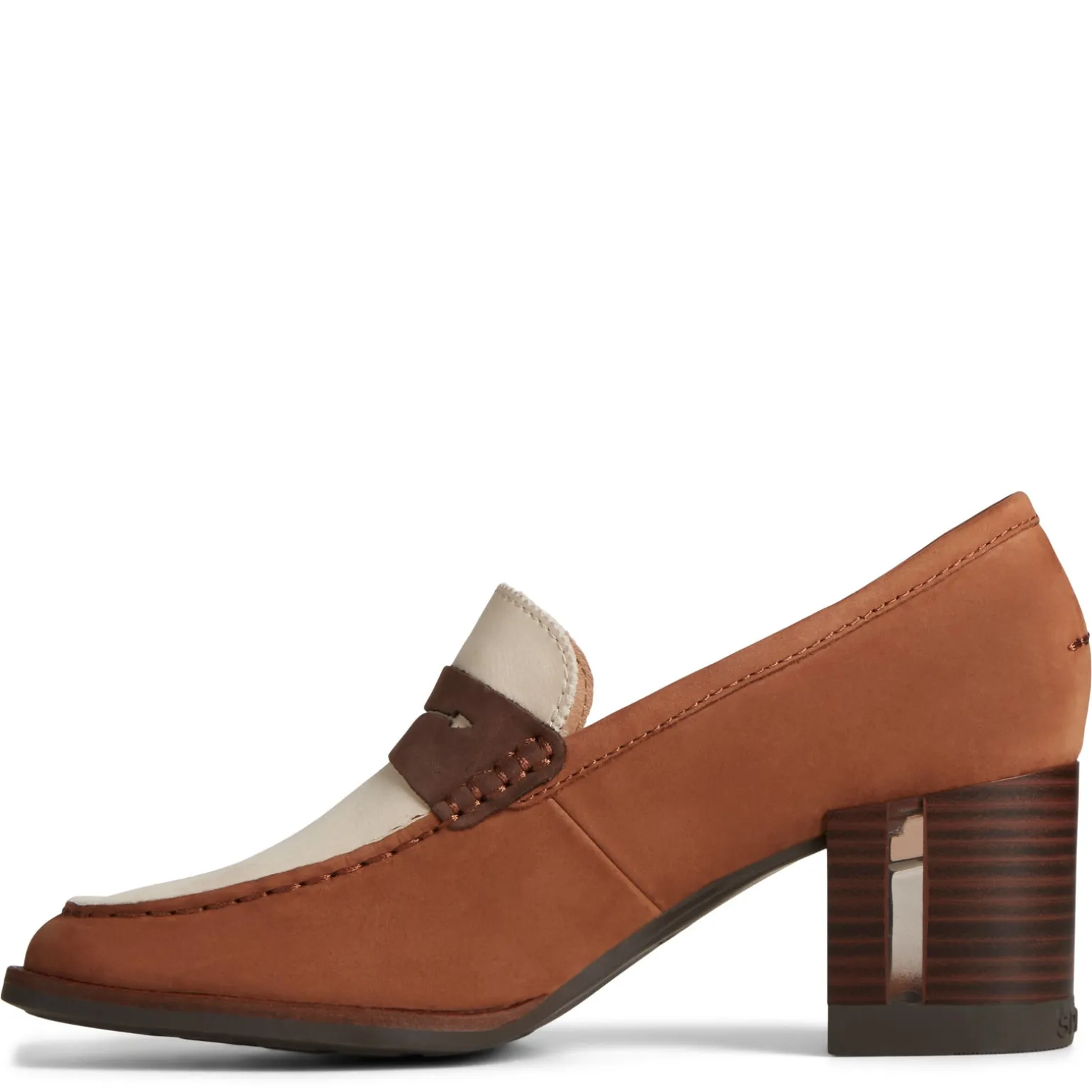 Women's Sperry, Seaport Two-Tone Penny Pump